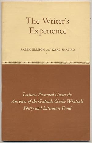 Seller image for The Writer's Experience for sale by Between the Covers-Rare Books, Inc. ABAA