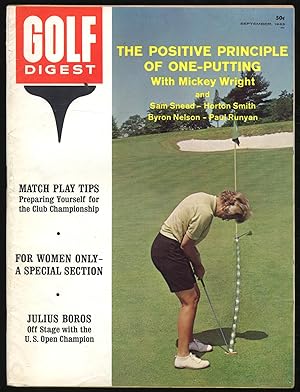 Seller image for Golf Digest Volume 14 Number 9 September 1963 for sale by Between the Covers-Rare Books, Inc. ABAA