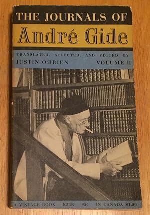 Seller image for The Journals of Andre Gide Volume II for sale by Lucky Panther Books