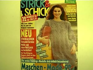 Die ersten Frühlings-Modelle sind einfach bezaubernd - Strick & Schick, Nr. 1, Januar 1992,