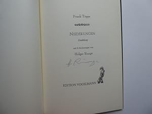 Niederungen. Erzählung mit 8 Zeichnungen von Holger Runge.