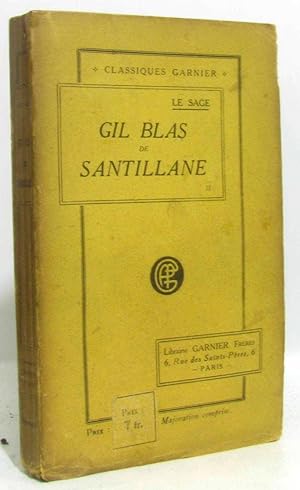 Histoire de Gil Blas de Santillane - Tome II