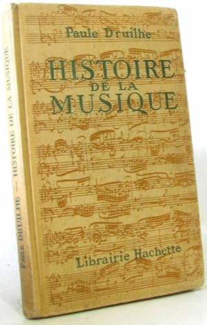 Bild des Verkufers fr Histoire de la musique zum Verkauf von crealivres