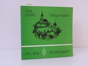 Image du vendeur pour 1200 Jahrfeier der Gemeinde Erling-Andechs. mis en vente par Kunstantiquariat Rolf Brehmer