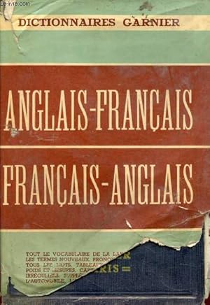 Seller image for NOUVEAU DICTIONNAIRE ANGLAIS-FRANCAIS ET FRANCAIS-ANGLAIS for sale by Le-Livre