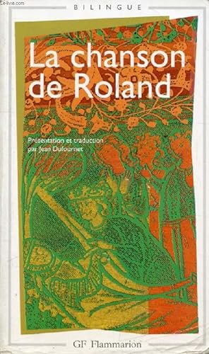 Bild des Verkufers fr LA CHANSON DE ROLAND zum Verkauf von Le-Livre