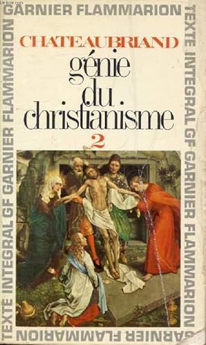 Bild des Verkufers fr GENIE DU CHRISTIANISME, TOME II zum Verkauf von Le-Livre