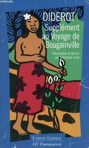 Seller image for SUPPLEMENT AU VOYAGE DE BOUGAINVILLE for sale by Le-Livre