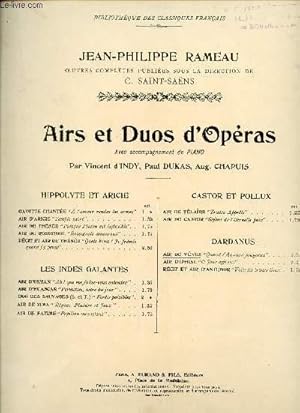 Seller image for DARDANUS - AIR DE VENUS - AIRS ET DUOS D'OPERAS for sale by Le-Livre