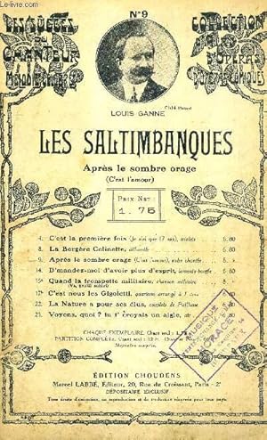 Image du vendeur pour LES SALTIMBANQUES - N9 - OPERA COMIQUE EN 3 ACTES ET 4 TABLEAUX mis en vente par Le-Livre