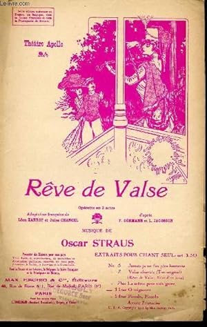 Imagen del vendedor de REVE DE VALSE N11ter - VOYONS, PUISQUE LA DESTINEE a la venta por Le-Livre