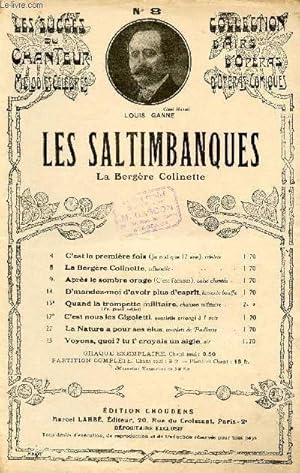 Seller image for LES SALTIMBANQUES - OPERA COMIQUE EN 3 ACTES ET 4 TABLEAUX N8 for sale by Le-Livre