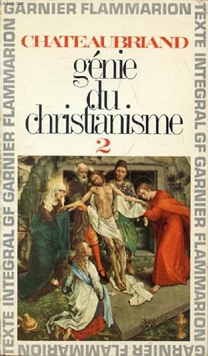 Bild des Verkufers fr GENIE DU CHRISTIANISME, TOME II zum Verkauf von Le-Livre