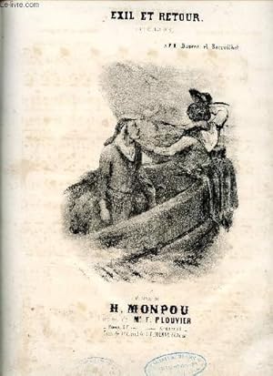 Seller image for EXIL ET RETOUR - A UNE ET DEUX VOIX - A M.M. DUPREZ ET BARROILHEL for sale by Le-Livre