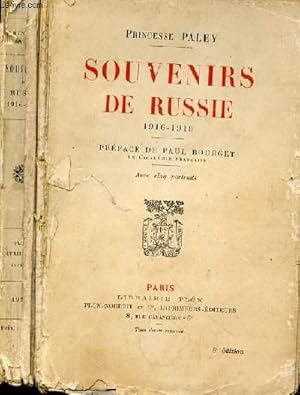 Bild des Verkufers fr SOUVENIRS DE RUSSIE 1916-1919 - 8EME EDITION zum Verkauf von Le-Livre