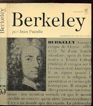 Imagen del vendedor de BERKELEY OU L'ITINERAIRE DE L'AME A DIEU - COLLECTION PHILIOSOPHES DE TOUS LES TEMPS N�35 a la venta por Le-Livre