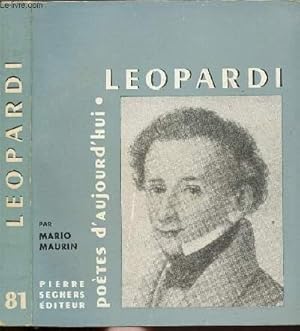 Imagen del vendedor de LEOPARDI - COLLECTION POETES D'AUJOURD'HUI N81 a la venta por Le-Livre