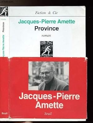 Image du vendeur pour PROVINCE mis en vente par Le-Livre