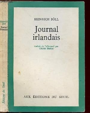 Image du vendeur pour JOURNAL IRLANDAIS mis en vente par Le-Livre