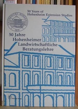 Bild des Verkufers fr 50 Jahre Hohenheimer Landwirtschaftliche Beratungslehre / 50 Years of Hohenheim Extension Studies. zum Verkauf von Versandantiquariat Trffelschwein