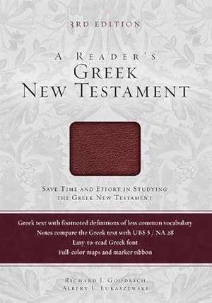 Immagine del venditore per A Reader's Greek New Testament (Leather) venduto da Grand Eagle Retail