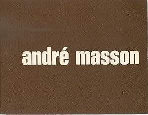 Seller image for Andr Masson for sale by Studio Bibliografico Marini
