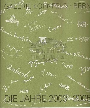 Imagen del vendedor de Die Jahre 2003-2005. Review of the years 2003-2005 a la venta por Studio Bibliografico Marini