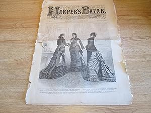 Seller image for Harper's Bazar. A repository of Fashion, Pleasure, and Instruction Vol. X No. 15, New York Saturday April 14, 1877 for sale by Stillwaters Environmental Ctr of the Great Peninsula Conservancy