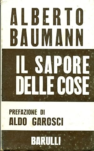 Immagine del venditore per Il sapore delle cose venduto da Studio Bibliografico Marini