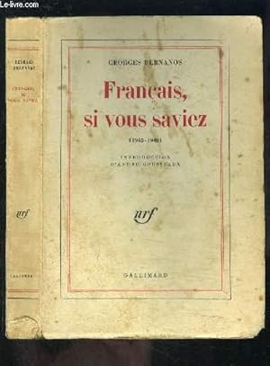 Image du vendeur pour FRANCAIS, SI VOUS SAVIEZ- 1945-1948 mis en vente par Le-Livre