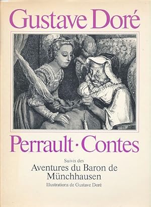 Image du vendeur pour Les Contes de Perrault. Dessins. Suivis des Aventures du Baron de Mnchhausen. mis en vente par Fundus-Online GbR Borkert Schwarz Zerfa