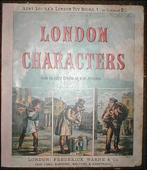 London characters, from coloured designs by H. W. Petherick. 'Aunt Louisa's London Toy Books: 55.'