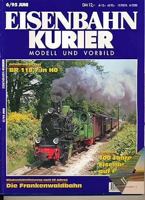 Bild des Verkufers fr Eisenbahn-Kurier. Modell und Vorbild. hier: Heft 6/95 (Juni 1995). zum Verkauf von Versandantiquariat  Rainer Wlfel