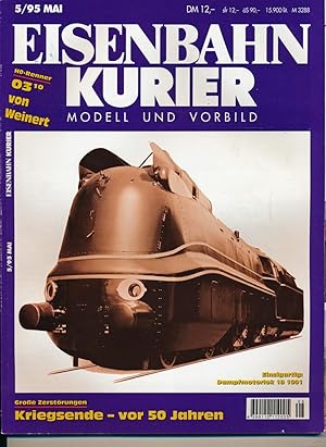 Bild des Verkufers fr Eisenbahn-Kurier. Modell und Vorbild. hier: Heft 5/95 (Mai 1995). zum Verkauf von Versandantiquariat  Rainer Wlfel