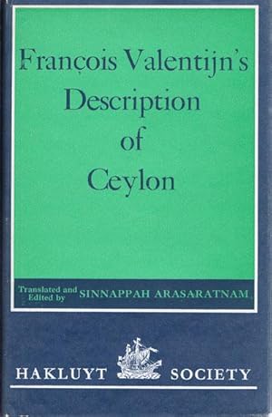 Seller image for Francois Valentijn's description of Ceylon. for sale by Pennymead Books PBFA