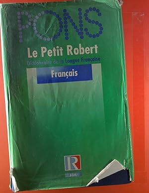 Bild des Verkufers fr PONS, Le Petit Robert 1, Dictionnaire de la Langue Francaise zum Verkauf von biblion2