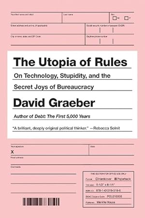 Immagine del venditore per The Utopia Of Rules (Paperback) venduto da Grand Eagle Retail