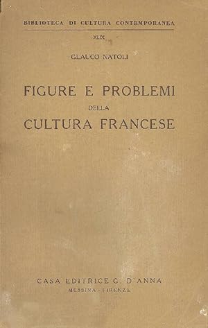 Seller image for Figure e problemi della cultura francese for sale by Studio Bibliografico Marini