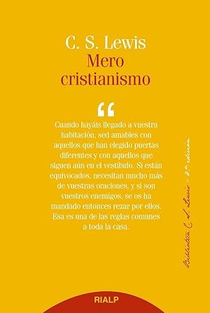 Seller image for Mero cristianismo for sale by Librera ARS