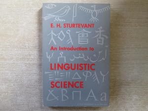 Seller image for AN INTRODUCTION TO LINGUISTIC SCIENCE for sale by Goldstone Rare Books