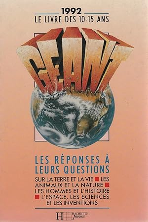 Géant 1992 : Le livre des 10-15 ans