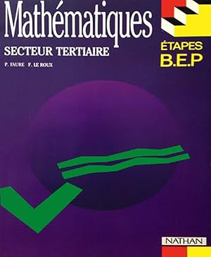 Mathématiques BEP secteur tertiaire