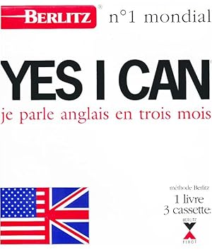 Yes I can, Méthode Berlitz (Livre et 3 cassettes)