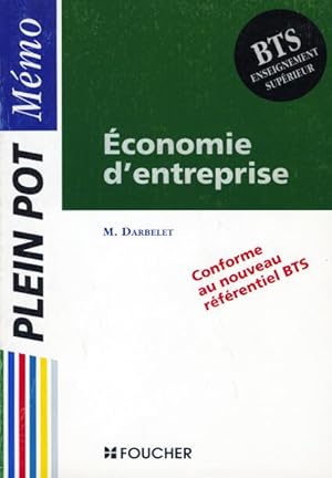 Économie d'entreprise - BTS, enseignement supérieur