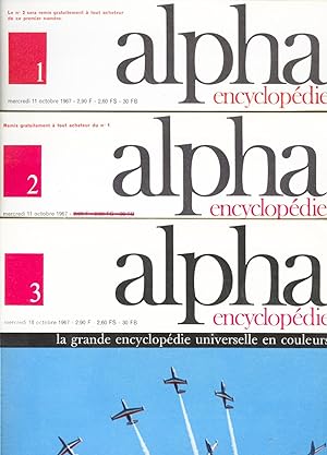Alpha Encyclopédie : La Grande Encyclopédie Universelle en couleurs (17 volumes, 7000 pages)