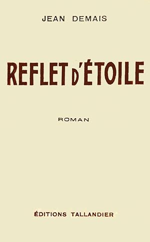 Seller image for Reflet d'toile for sale by Livreavous