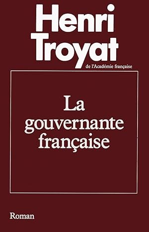 Image du vendeur pour La Gouvernante franaise mis en vente par Livreavous