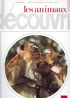 Découvrir les animaux, n°6, 25 mars 1970 : Les Cercopithèques