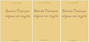 Imagen del vendedor de Sonnets classiques religieux non recycls (3 volumes) a la venta por Livreavous