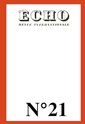 Revue Internationale Echo, Numéro 21, Mai 1948 (Ecrits, faits et idées de tous pays)